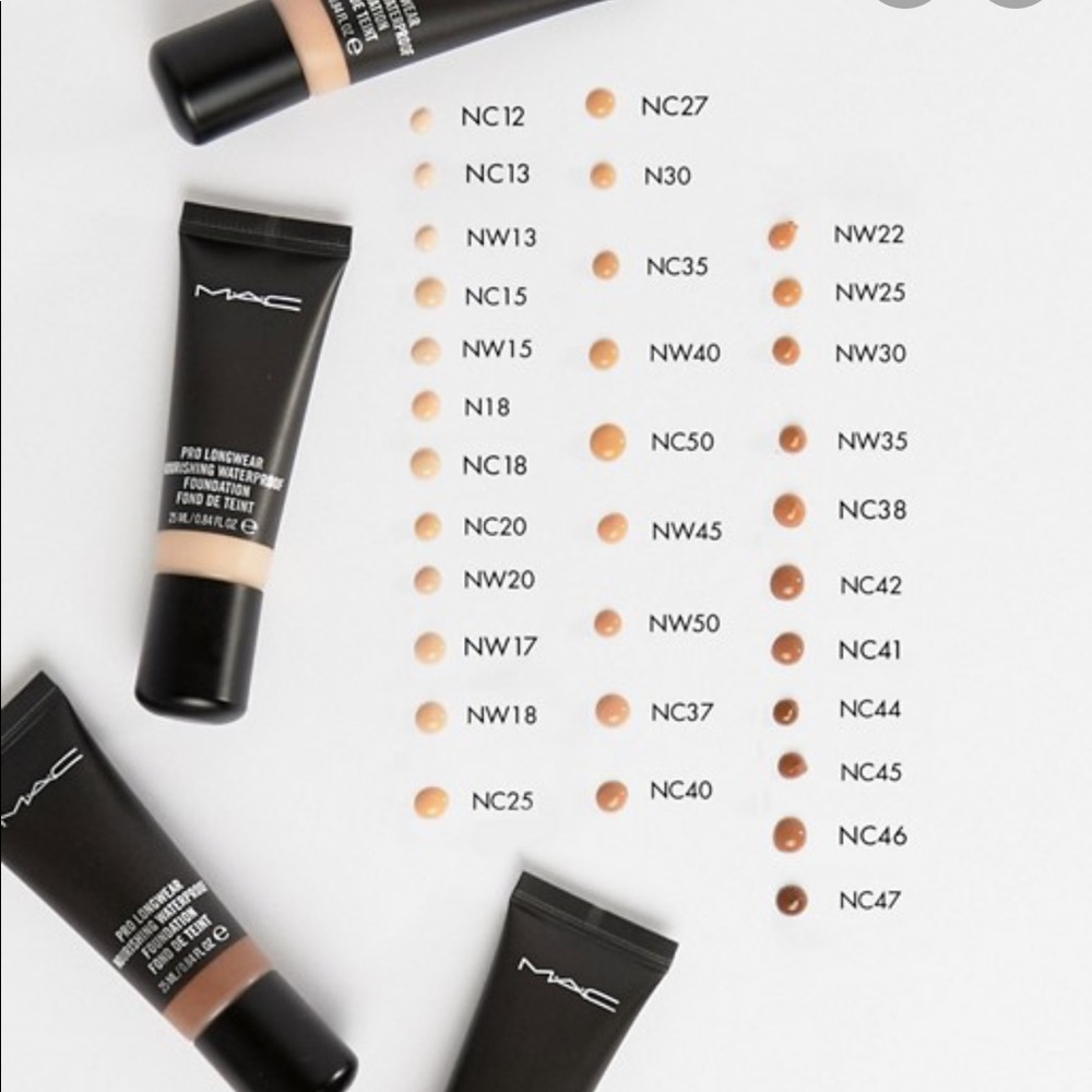 2/$50 MAC Pro Longwear Nourishing Foundation NC45